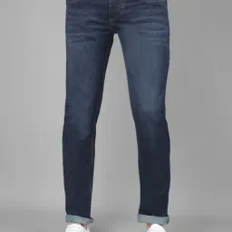 Crimsoune Club Navy Blue Slim Fit Jeans-picture-34