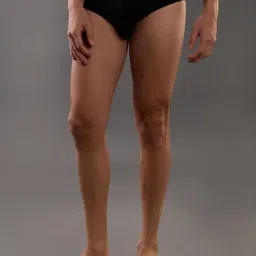 Giordano Signature Black Cotton Solid Regular Fit Briefs - Pack Of 2 image 4