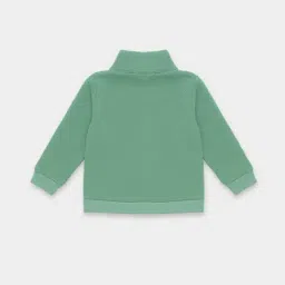 Miarcus Girls Green Regular Fit Clothing Set image 3