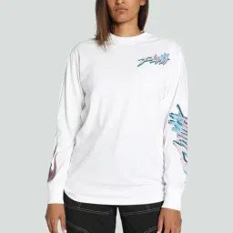 Puma White Cotton Printed Sports T-Shirt-image-91
