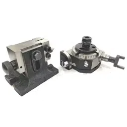 Assorts Tilting Rotary Milling Indexing Table 80 mm (3 Inch) ER25 Collet Adaptor image 2