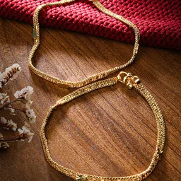 Fida Gold-Plated Anklets-image-28