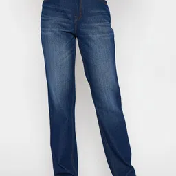 Novio Women Comfort Straight Fit Heavy Fade Stretchable Jeans-picture-36