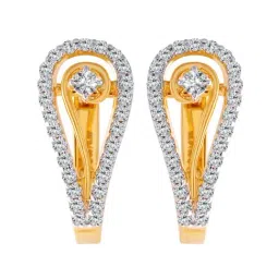P.C. Chandra Jewellers 18 kt Gold & Diamond Earrings-picture-30