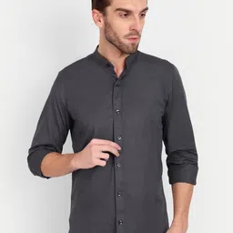 MEGHZ Men Slim Fit Opaque Casual Shirt-picture-19