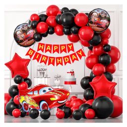 Bubble Trouble Car Theme Birthday Decorations Items Set of 48 Pcs for Boys, Girls, Kids Birthday Décor, Birthday Decoration Car Theme for Boys-picture-21