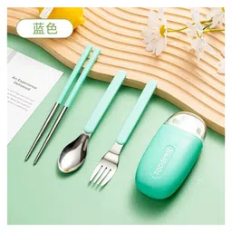 cuddlenest Cuddle Nest Premium Cutlery Set for Kids - Aqua Blue-picture-28