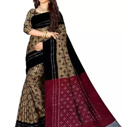 TITHI SAREES Printed Sambalpuri Saree-picture-28