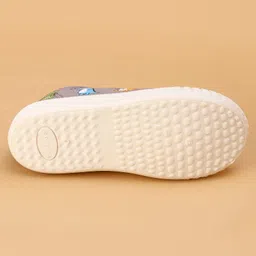 Cute Walk by Babyhug Slip On Casual Shoes With Dino Print - Grey image 5