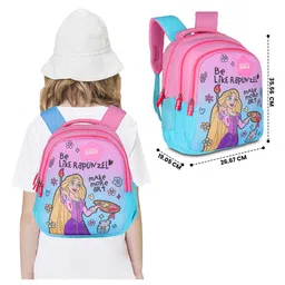 Priority Girls Rapunzel Print School Backpack image 2