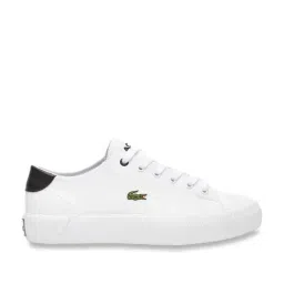 Lacoste Kids Core Collection White Casual Sneakers-image-18