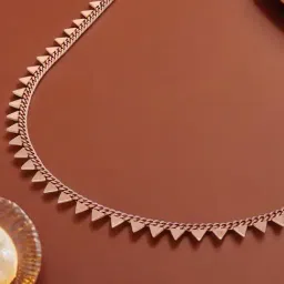 crash.club by CKC 925 Sterling Silver Triangle Charms Sequence Chain for Women-picture-33