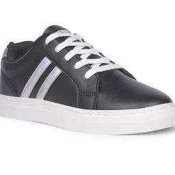 North Star by Bata Women's SKATER 2.0 Black Sneakers image 4