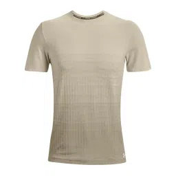 Under Armour Brown Slim Fit Printed Sports T-Shirt image 4