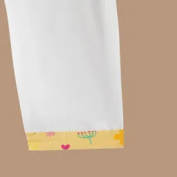 Desi Soota Boys Yellow Cotton Printed Kurta Set image 4