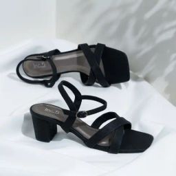 Inc.5 Women's Black Ankle Strap Sandals-picture-21