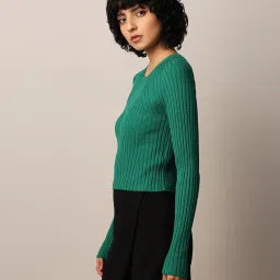 Only Green Slim Fit Pullover image 4