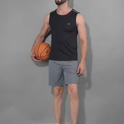 Force NXT Multicolored Regular Fit Gym Vest - Pack Of 3 image 4