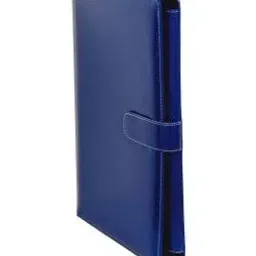 Sukeshcraft Dak File Folder with Belt Patent Blue-picture-41