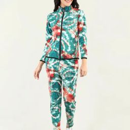 Chkokko Green Printed Tracksuit-picture-15