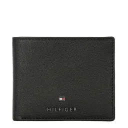 Tommy Hilfiger Black Casual Leather Bi-Fold Wallet for Men-picture-10