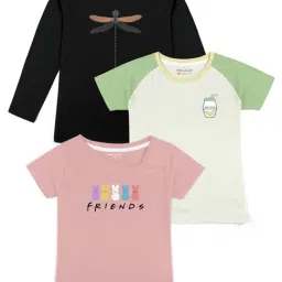 HELLCAT Multicolor Printed T-Shirt (Pack Of 3)-picture-23