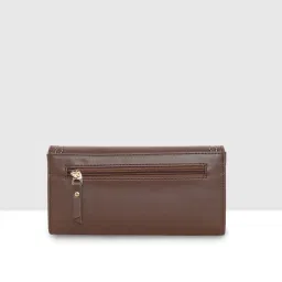 Esbeda Brown Medium Classic Stitch Wallet image 4