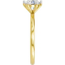 Sparkles 14k (585) Yellow Gold Lab Grown Diamond Rings image 4