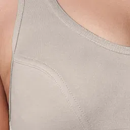 BLOSSOM Grey Full Coverage Sports Bra image 4