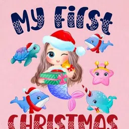 Arvesa My First Christmas Printed Bodysuit image 2