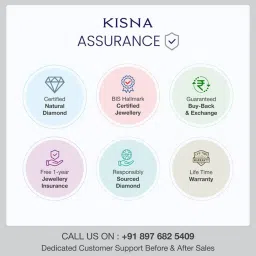 Kisna Diamond & Gold Jewellery Darcy 18k (750) Diamond & Gold Ring For Women image 4