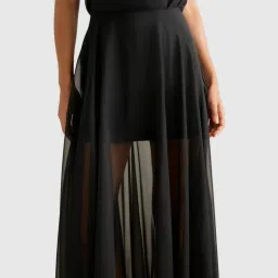 forever new Lisette Sheer Maxi Skirt image 4