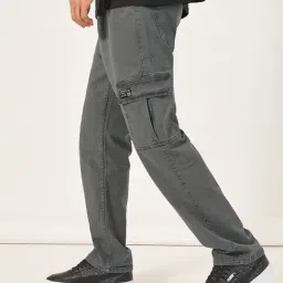 Styli Grey Relaxed Fit Jeans-image-18