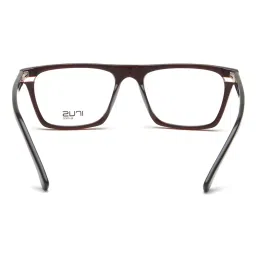 Irus Burgundy Rectangular Eye Frames for Men image 4