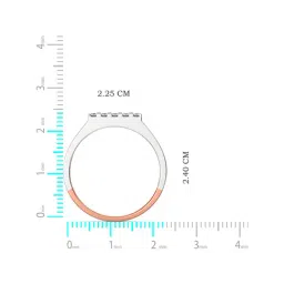 Joyalukkas 18k Rose Gold & Diamond Ring for Men image 2