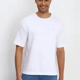 Allen Solly White Regular Fit T-Shirt-picture-43