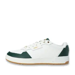 Puma Men's Court Classic White & Myrtle Green Casual Sneakers image 2