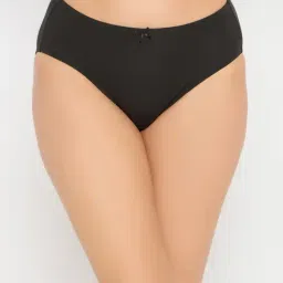 Clovia Black Cotton Regular Fit Panty-picture-29