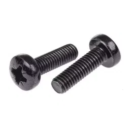 Rpi Shop M3x20mm Phillips Drive Pan Head Screws Hybrid Full Thread Black Oxide Finish Pack of 10 Pcs image 4