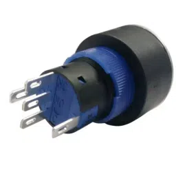 RS PRO Illuminated Push Button Switch Momentary 22.2 mm SPDT Red LED 250 V AC, 1758427 image 3