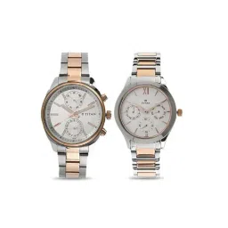 Titan 17332570KM01 Neo Bandhan Analog Couple Watch-image-1
