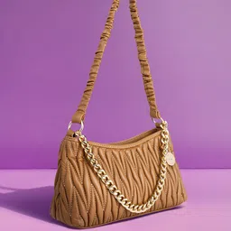 DressBerry Structured Quilted Shoulder Bag image 1