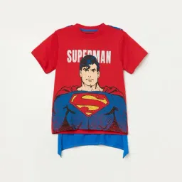 Fame Forever by Lifestyle Kids Red Printed Regular Fit T-Shirt-picture-27