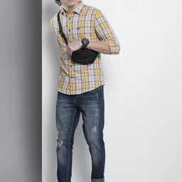 The Indian Garage Co Men Checked Casual Shirt-picture-28