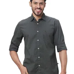 Parx Anthra Cotton Slim Fit Printed Shirt-picture-21