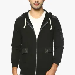 Campus Sutra Black Cotton Jacket-picture-22