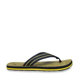 Red Chief Men's Navy & Yellow Flip Flops image 2