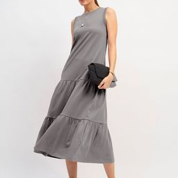 SASSAFRAS T-shirt Maxi Dress-picture-49