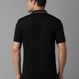 Louis Philippe Men Colourblocked Polo Collar T-shirt image 4