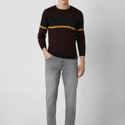 Van Heusen Sport Men Colourblocked Pullover Sweater image 5